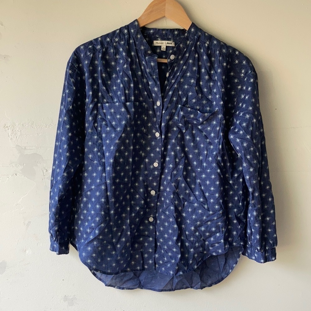 Daryl K For Madewell Ikat Blouse - Picture 2 of 7